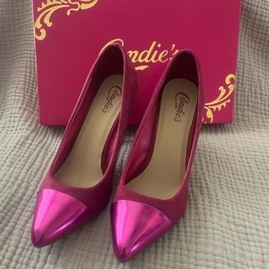 Candie’s Alyssa Pink 4” Pumps